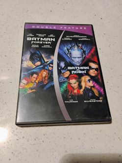 Batman Forever & Batman Robin DVD Double Feature
