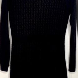 Calvin Klein Black Sweater Dress Large