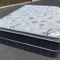 Full Ortho Bamboo Pillow Top Mattress!!