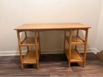 Wooden desk