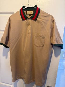 Gucci Polo Shirt Web Stripe Collar