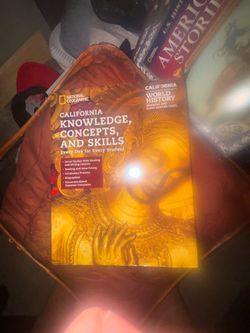 CALIFORNIA KNOWLEDGE, CONCEPTS, AND SKILLS