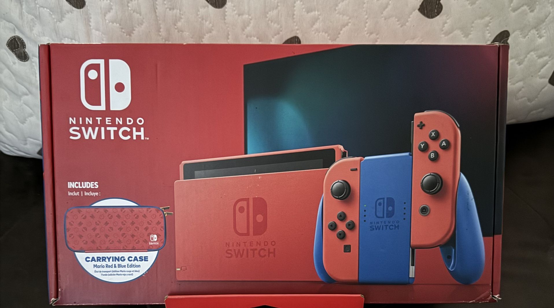 Limited Edition Red Mario Switch