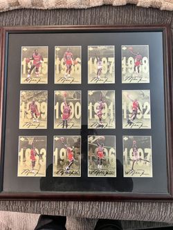 Michael Jordan Matted Topps Collection