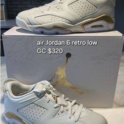 Air Jordan 6 Retro Low GC  Zise 11 