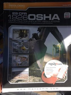 29 CFR 1926 OSHA Construction Industry Regulations book