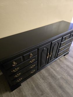 Solid Wood Large Dresser 69L 19W 34H Delivery Available
