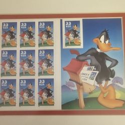 Vintage LOONEY TOONS USPS 33cent Stamp MINT condition