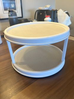 2 Tier Lazy Susan Turntable