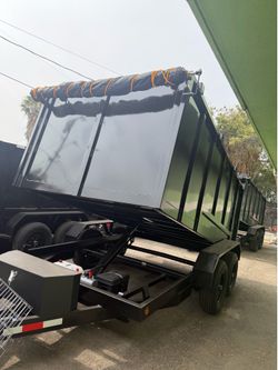 Smooth dump trailer in stock