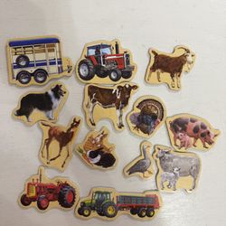 Farm Animal Magnets 