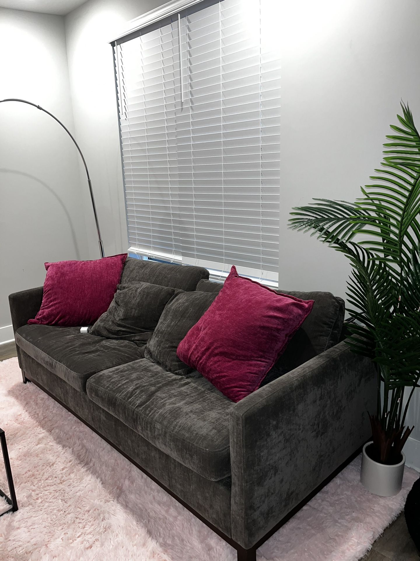 Couch With Pillows For Sale 