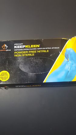 Disposible Nitrile gloves / powder free nitrile / non sterile