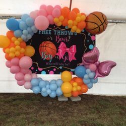 Gender Reveal Balloon Decoration 