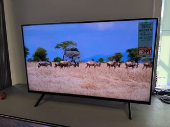 Sony 43 inch 4K QLED HLG HDR TV K-43S30