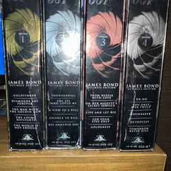 007 ULTIMATE EDITION 4 VOL. DVD COLLECTOR’S SET