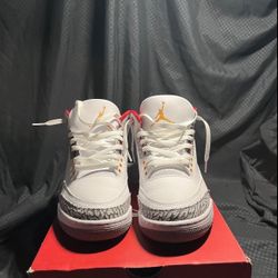 Jordan 3 Fire Red 