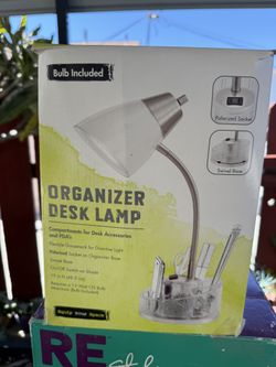 Organizer Desk Lamp