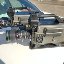 2 Hitachi Video Cameras with Canon Lenses -All Or Part - Make Offer