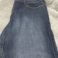Oak Hill Big & Tall Jeans Mens 48x32 Relaxed Fit Denim