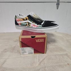 Size 12 Vans Floral