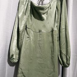 Green Short Dress Size Small