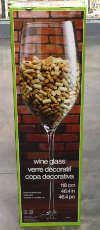 Decorative Giant wine glass 46.4”d for Sale in Las Vegas, NV - OfferUp