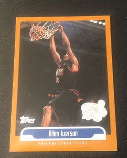 1999 Topps NBA Tipoff - Allen Iverson #66