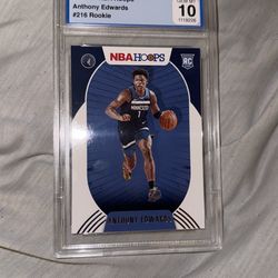Grade 10 Anthony Edwards Rookie