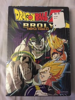 Dragon Ball Z Broly Triple Movies 3 Dvds