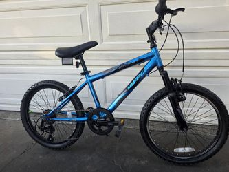 🔥🚲🔥Huffy 20" Blue, Stone Mountain Bike 20" 6 Speed, Color: Blue Boy🚲🎁s