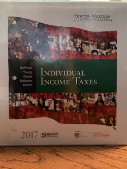Individual Income Taxes 2017 textbook