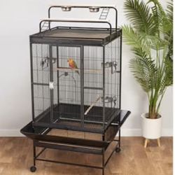 Premium You & Me Parrot Habitat w/ Rolling Stand — BRAND NEW 