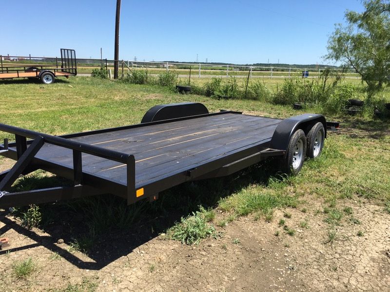 New 18' car hauler trailer