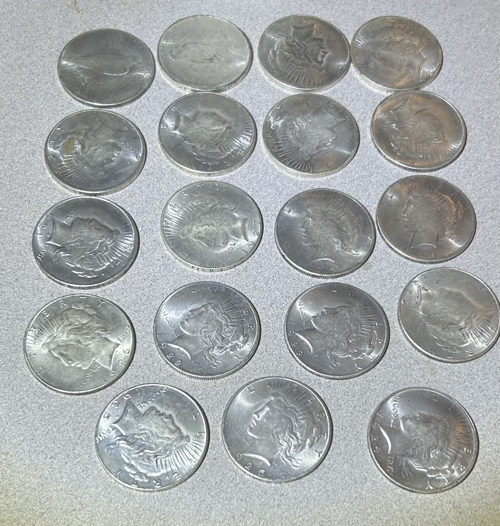 1922 To 1934 Replica Peace Dollars