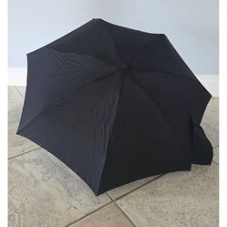 Totes Mini Compact Travel Umbrella, Black