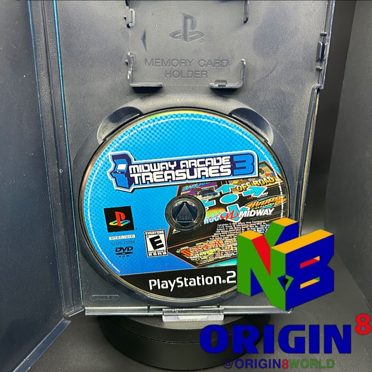 Midway Arcade Treasures 3 PlayStation 2 PS2 Disc Only, Tested and Working