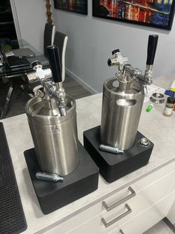 128 oz Keg and pull handle - QTY 2