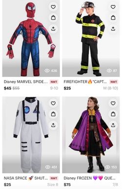 KIDS  🎃 HALLOWEEN 🎃 COSTUMES 👻  $10 & UP 🔥FINAL SALE!!!