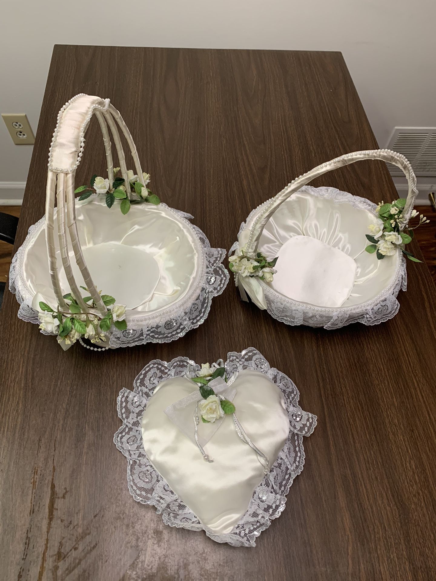 Wedding Basket and Ring Pillow