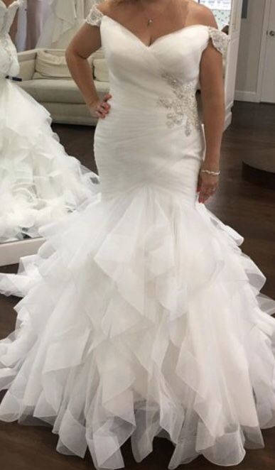 Wedding dress with some bling