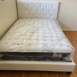 Cama Full Size Nueva En Caja Incluye Colchon 
