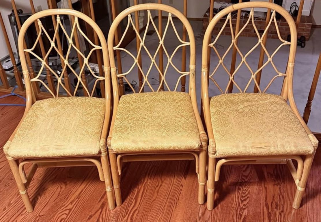 Bamboo Chairs 