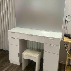 White Vanity 
