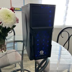 FAST Custom Built Gaming PC / Intel Core i5 8500 (6-Core) CPU / 16GB DDR4 RAM / RX 580 8GB GPU / 256GB SSD + 1TB HDD / Windows 11 Pro / RGB