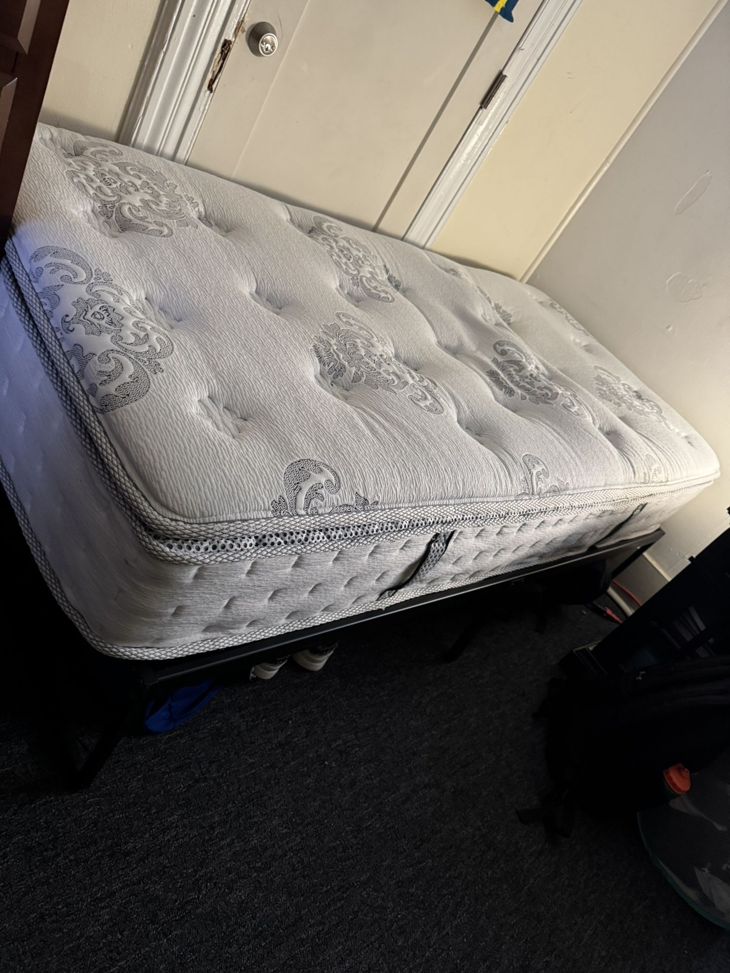 Twin XL Mattress + Bed Frame