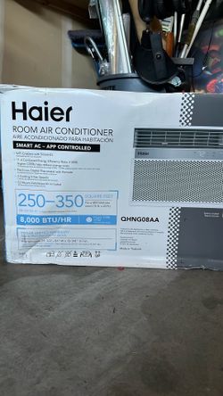 Haier 8000 BTU/hr air conditioner