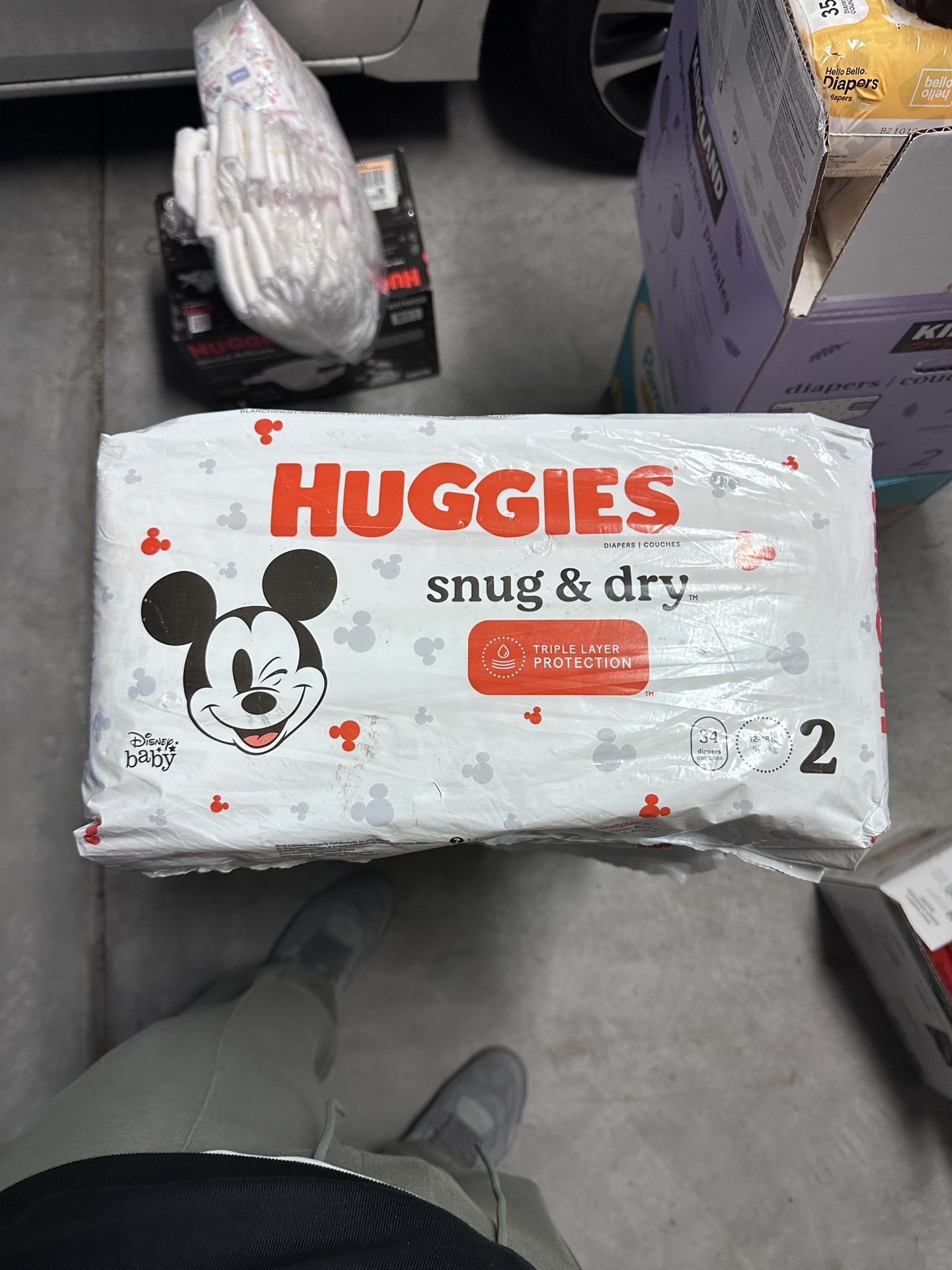 Huggies Snug & Dry Diapers Size 2