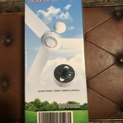 Brand new, portable ceiling fan $10