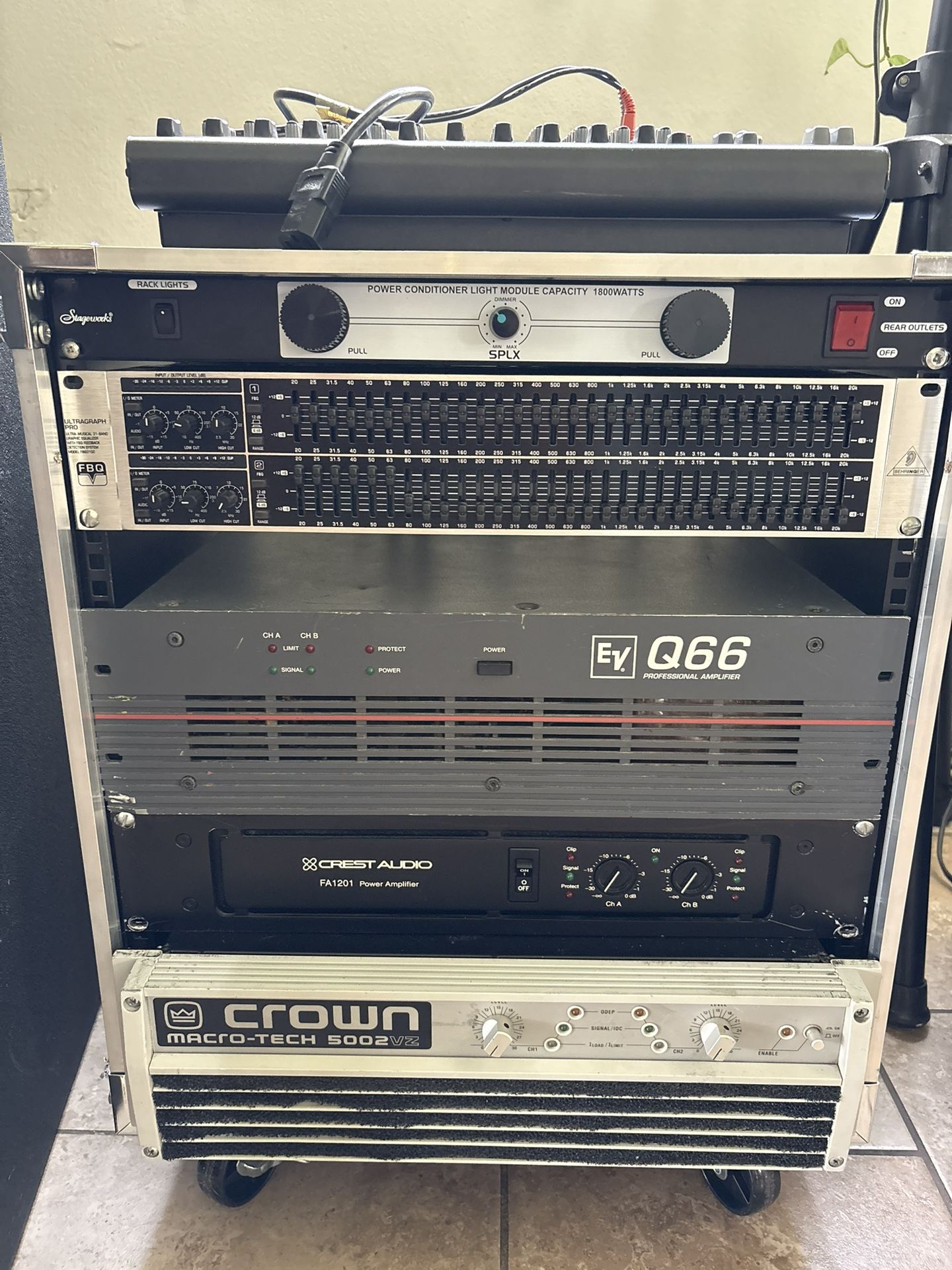 Power Amps -EQ—power Output